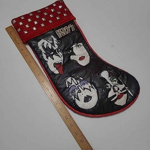 Kurt Adler KISS Christmas Stocking 2010 Rare, HTF - Picture 4 of 11